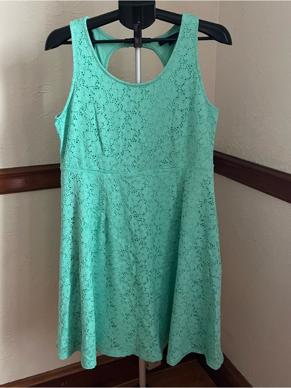 Mint Green Skater Dress - Lane Bryant